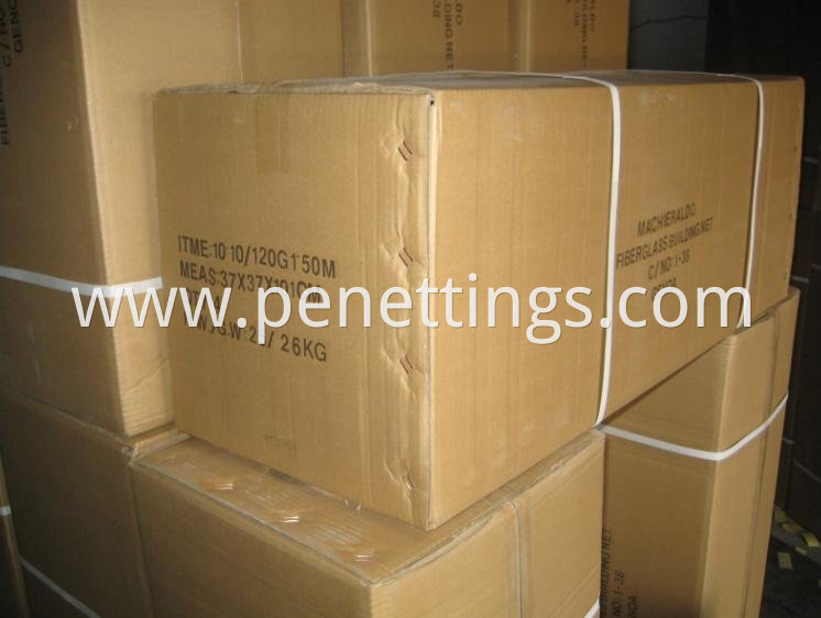 carton package fiberglass cloth